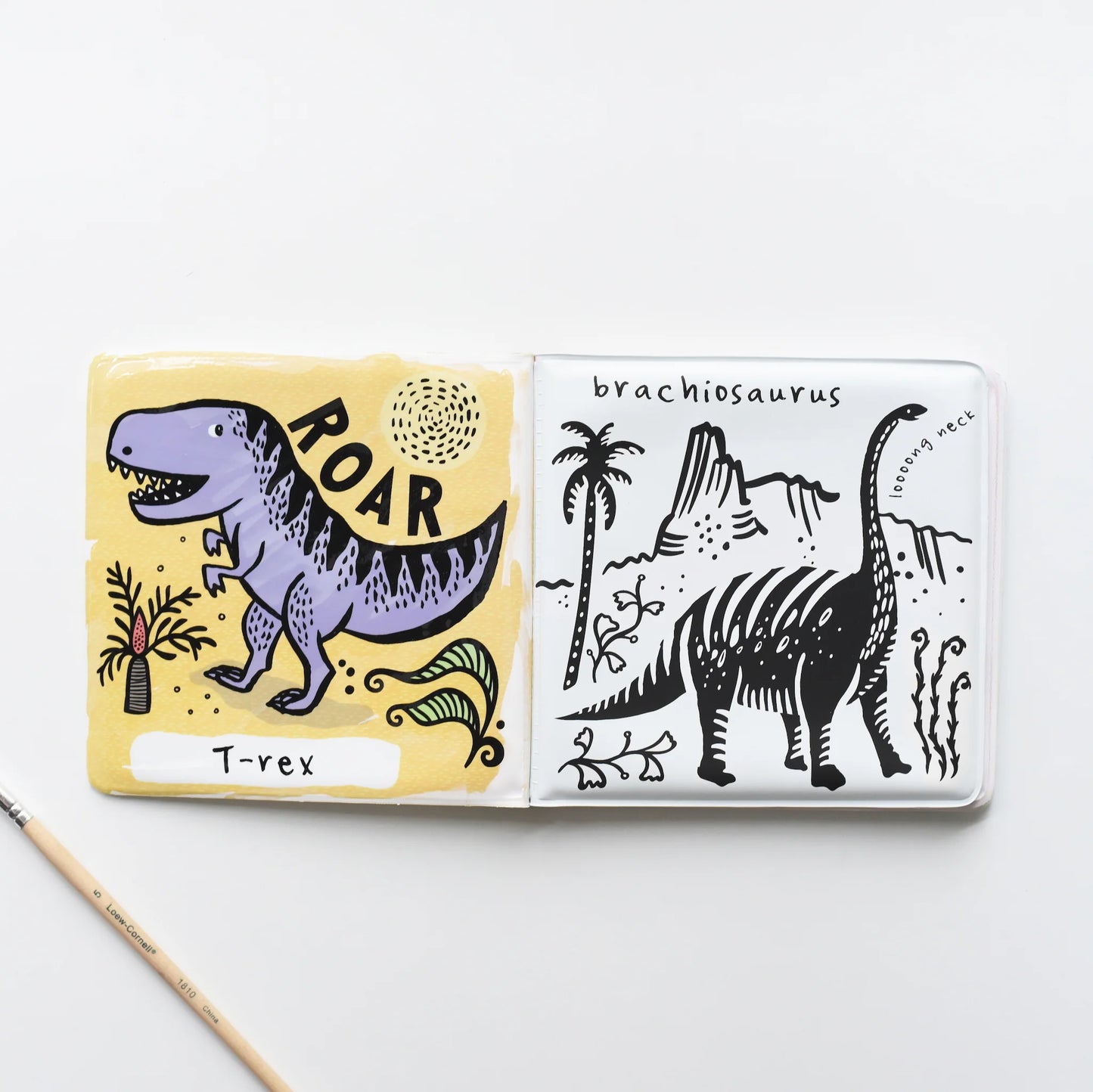 Who Loves Dinosaurs? bath book
