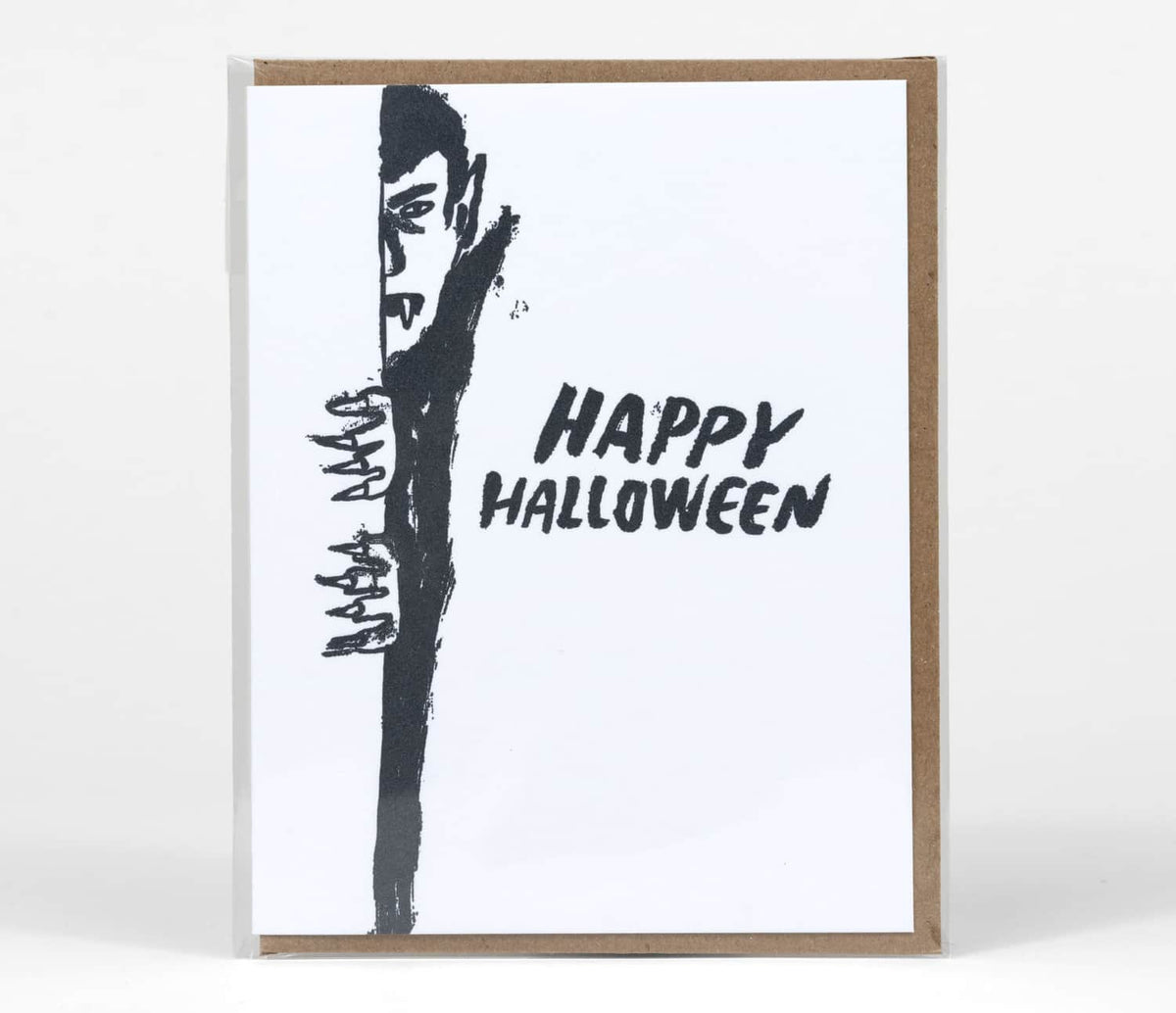 Halloween Vampire card
