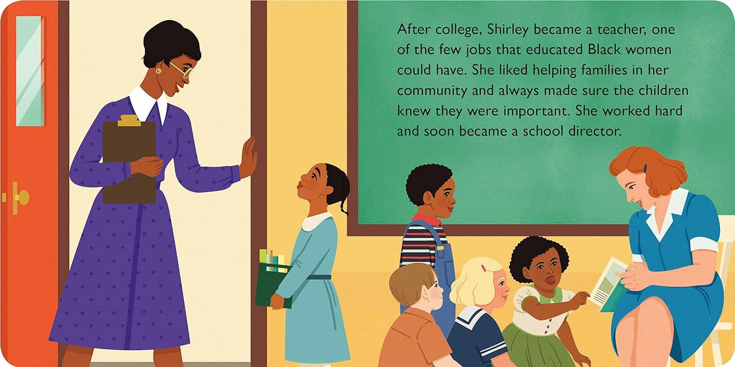Who Was Shirley Chisholm? Board Book
