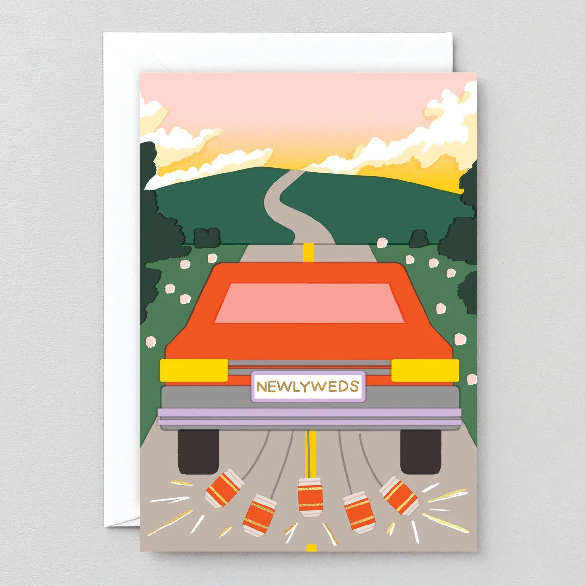 Newlyweds Car Card