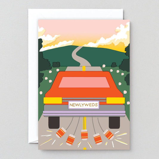 Newlyweds Car Card