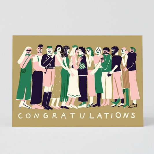 Congratulations Wedding Party card