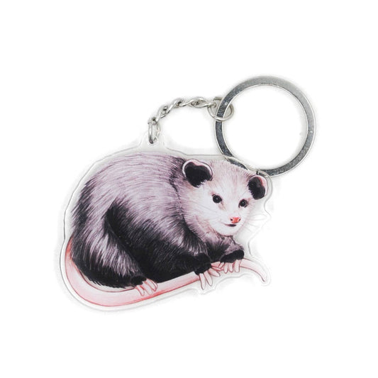 Randall the Opossum Keychain