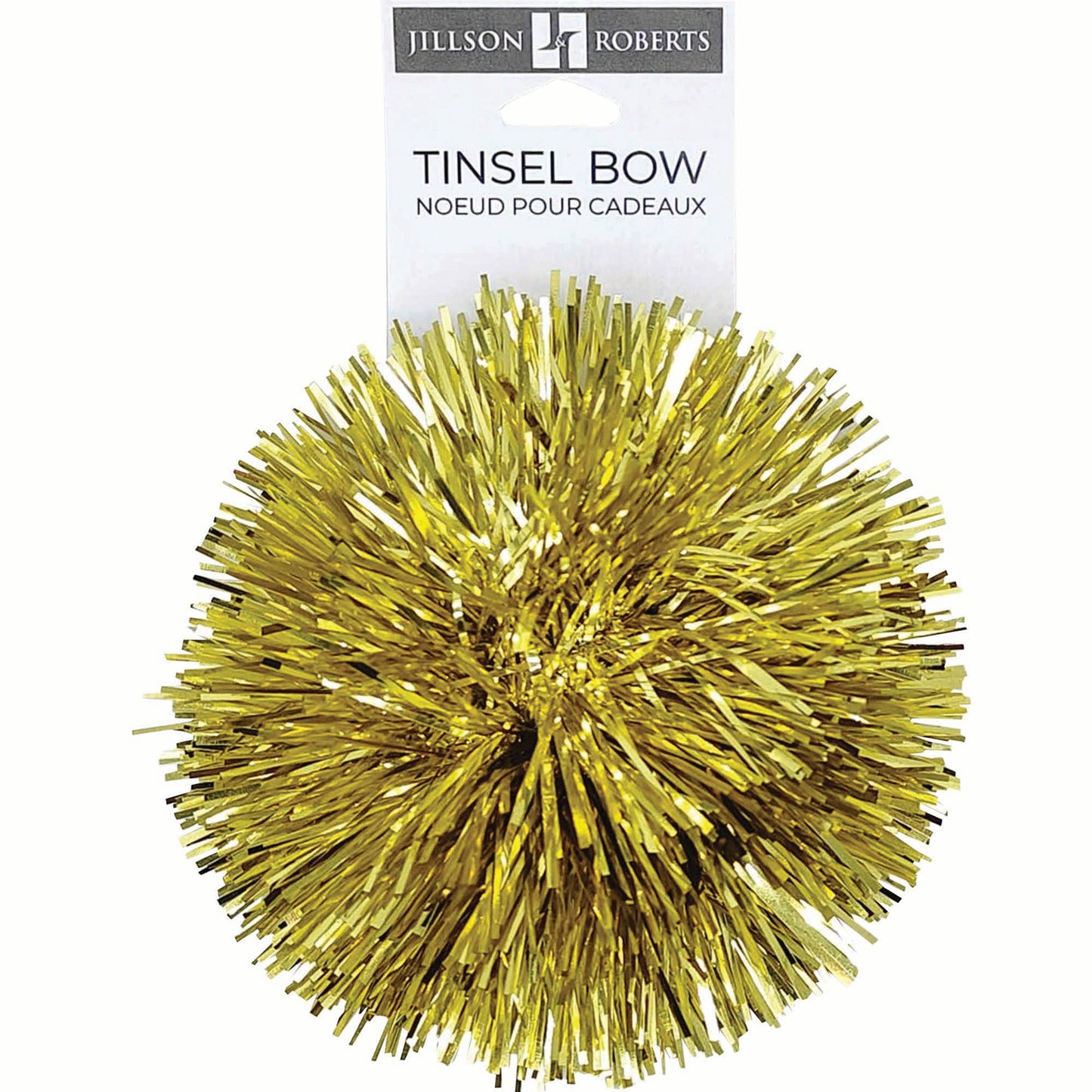 Gold Tinsel Bow