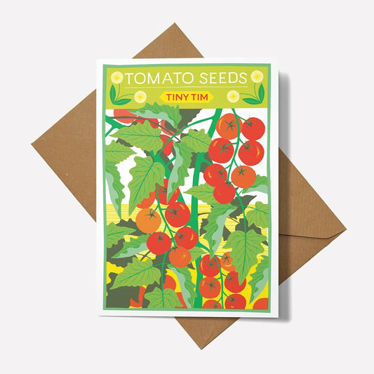 Tomato Seeds Card
