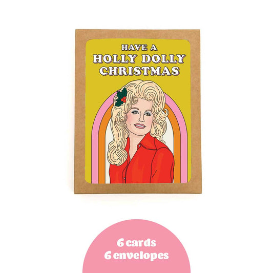 Holly Dolly Christmas Boxed Cards