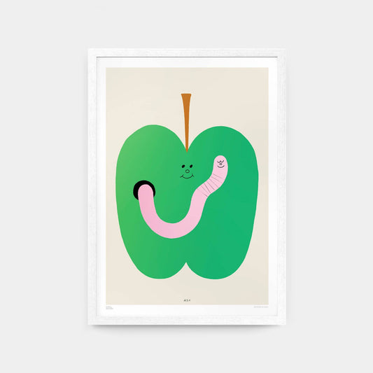 Wormy print