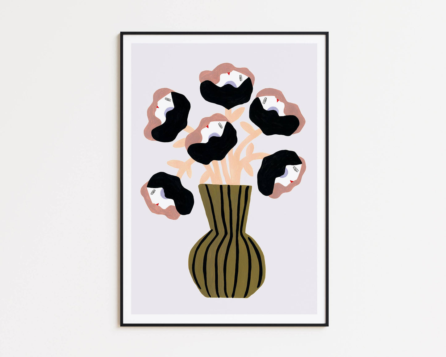 Women Bouquet Print