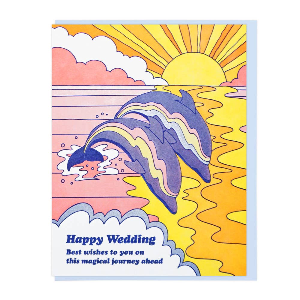 Happy Wedding Dolphins