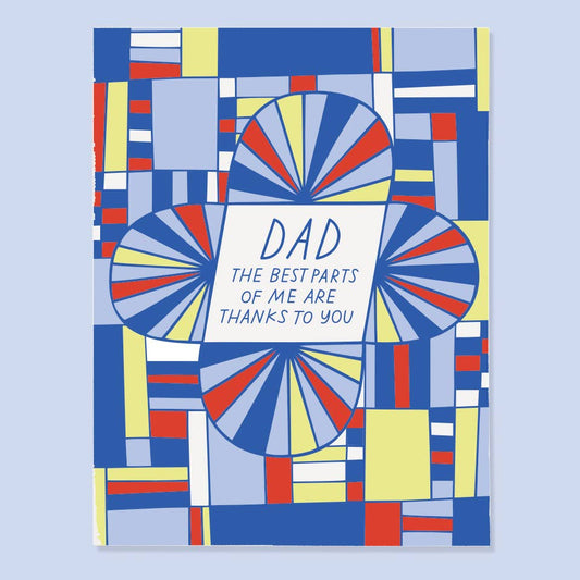 Best Parts Dad card - Father's Day card