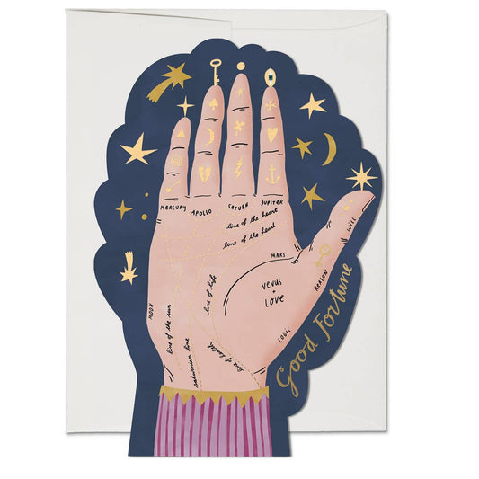 Palm Reading card