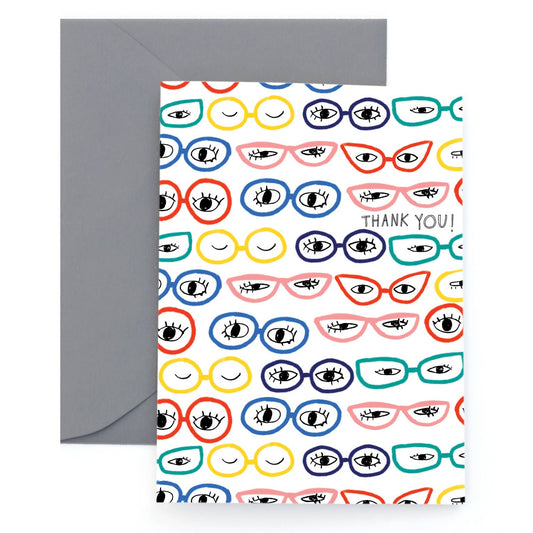Spectacles Thank You card