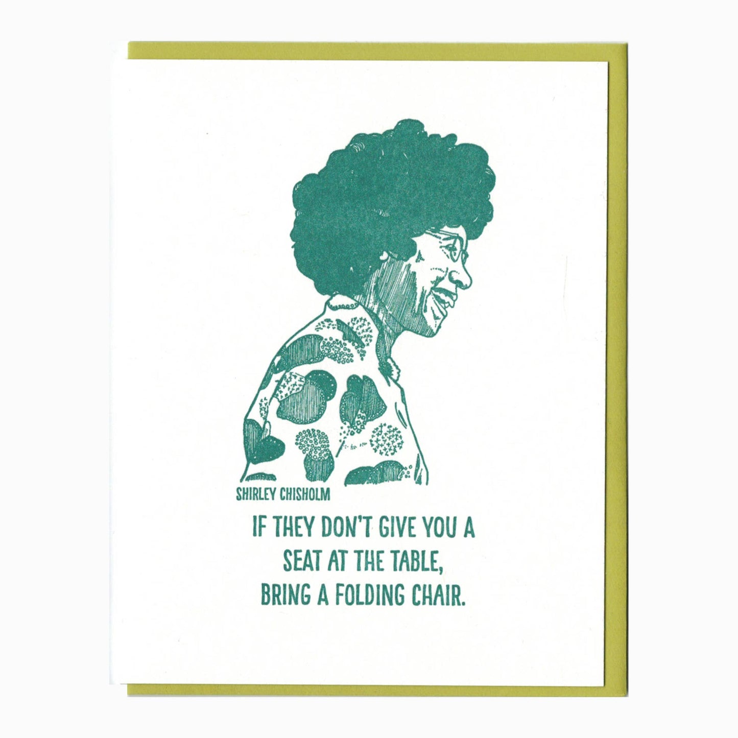 Shirley Chisholm card