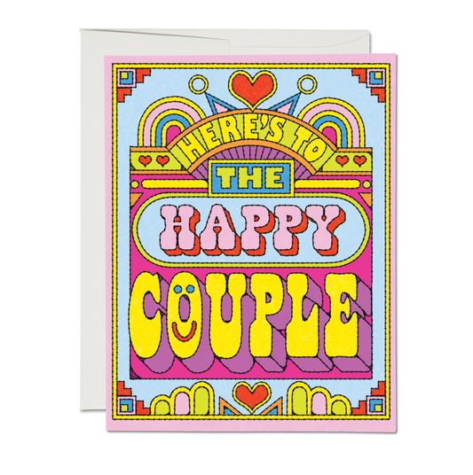 Here's To The Happy Couple Card
