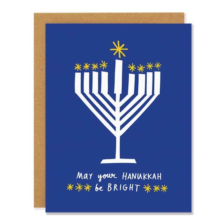 Menorah card