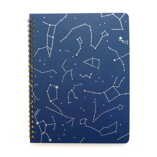 Star Map Lined Notebook