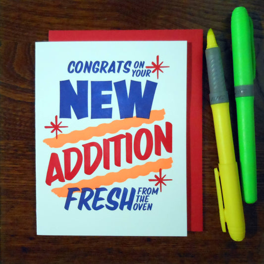 Baby Grocery Sign card