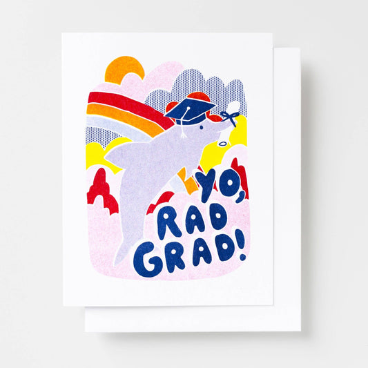 Yo Rad Grad! card