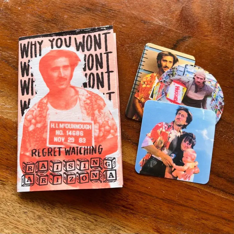 Raising Arizona Fanzine + Sticker Pack