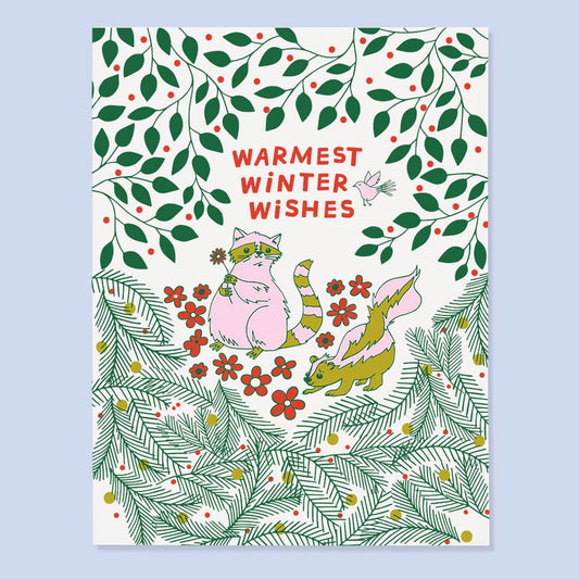 Woodland Winter card