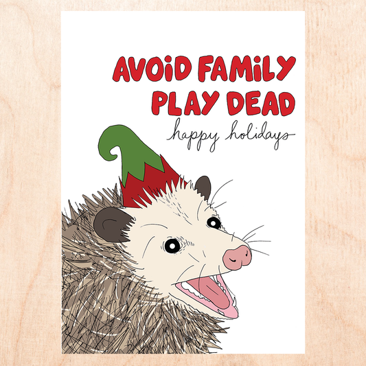 Avoid Family, Play Dead card