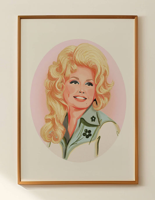 Dolly Portrait print