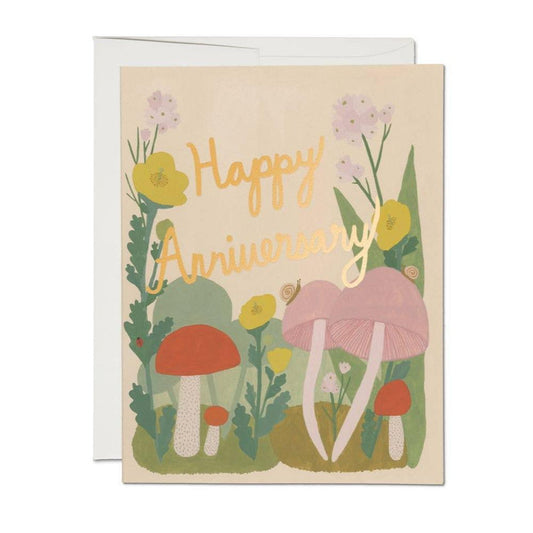 Woodland Anniversary card