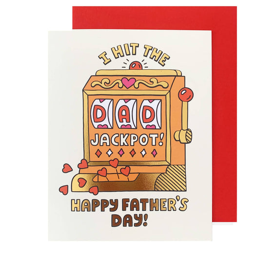 Dad Jackpot card - Father's Day card