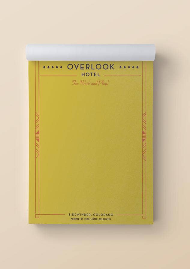 The Overlook Hotel Notepad