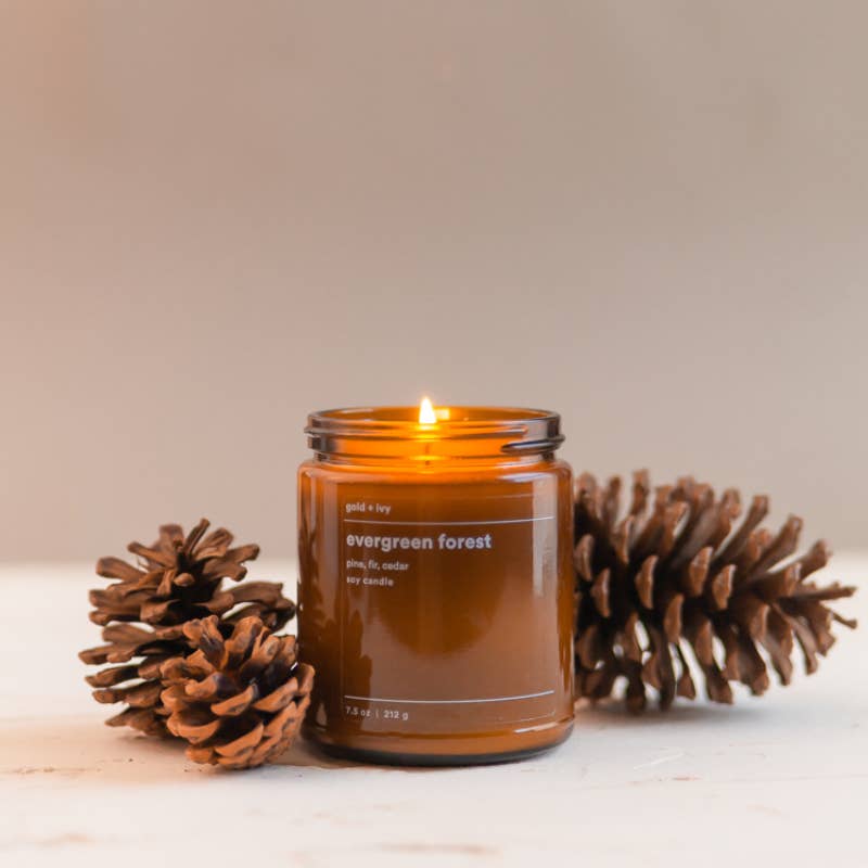 Evergreen Forest 7.5 oz Soy Candle