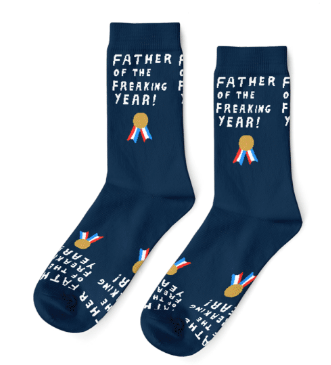 Father of the Year Socks