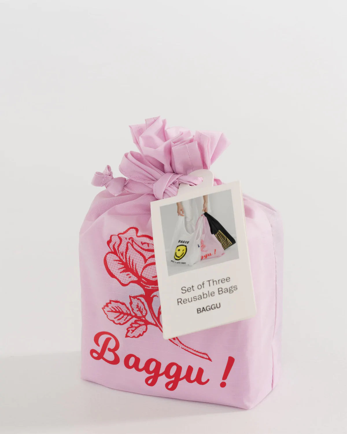 Baggu Standard Reusable Bag: Set of 3