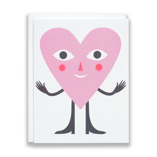 Hugging Heart card