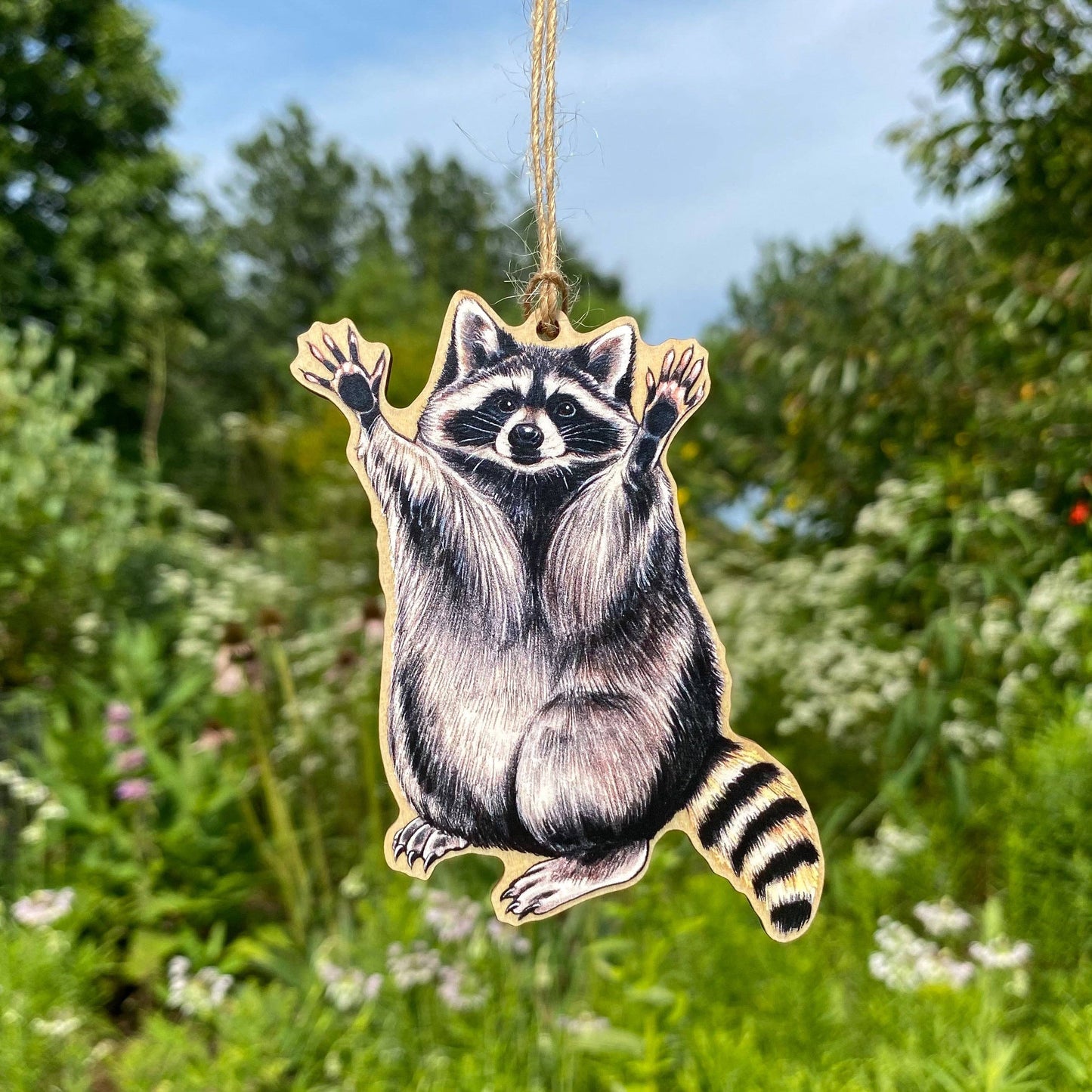 Raccoon Ornament