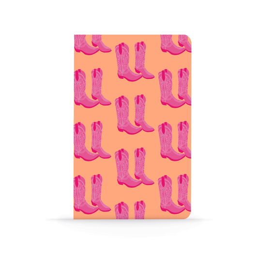 Pink Boots Layflat Notebook