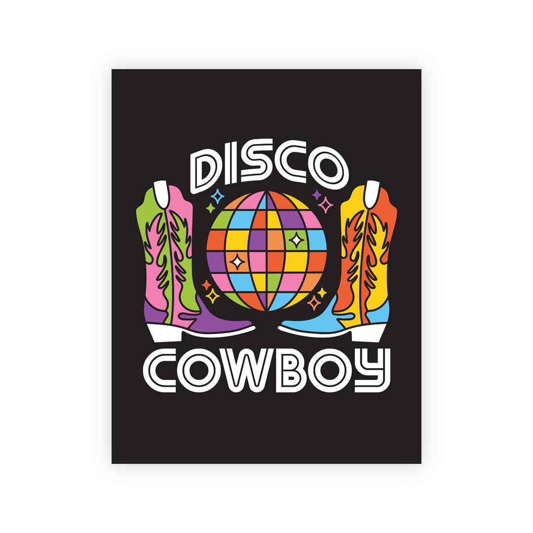 Disco Cowboy 11x14"