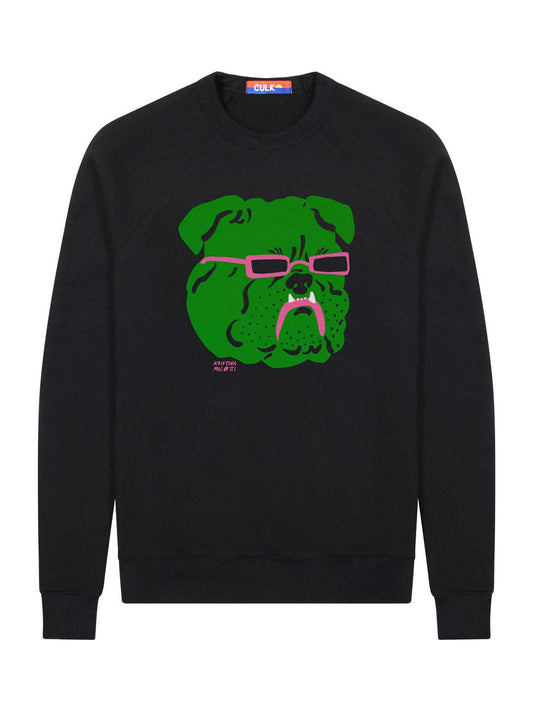 Green Bulldog Sweatshirt