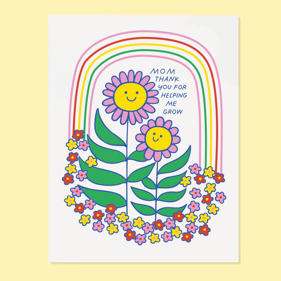 Grow With Mom card