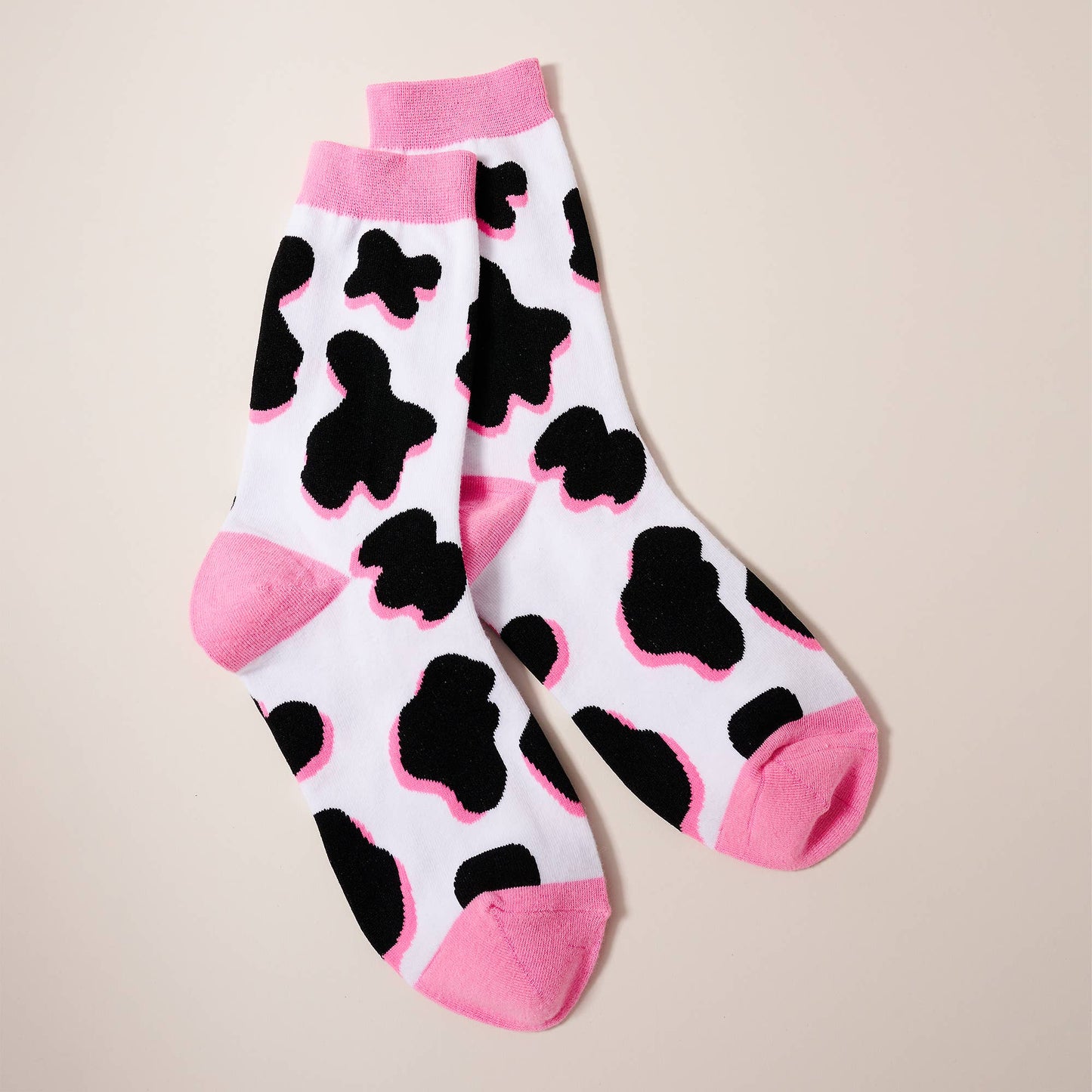Cow Print Socks