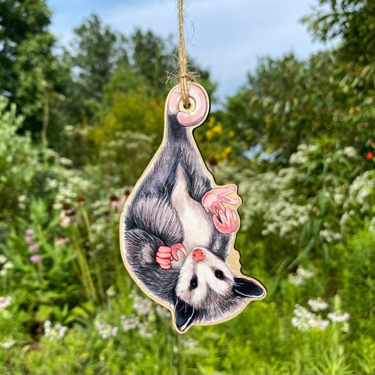 Shy Baby Opossum Ornament