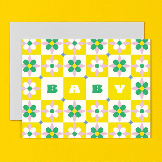 Baby Tiles Baby Card