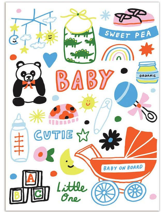 Baby Symbols card