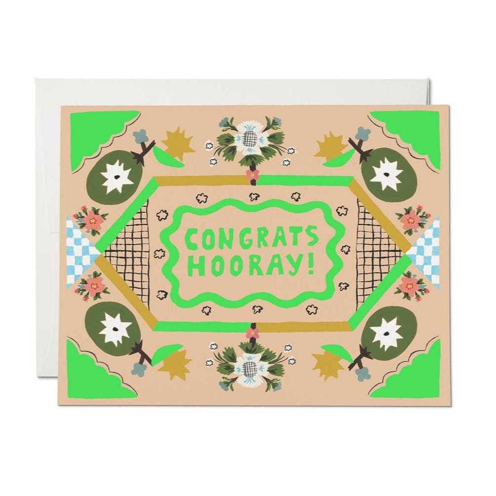 Congrats Hooray! card