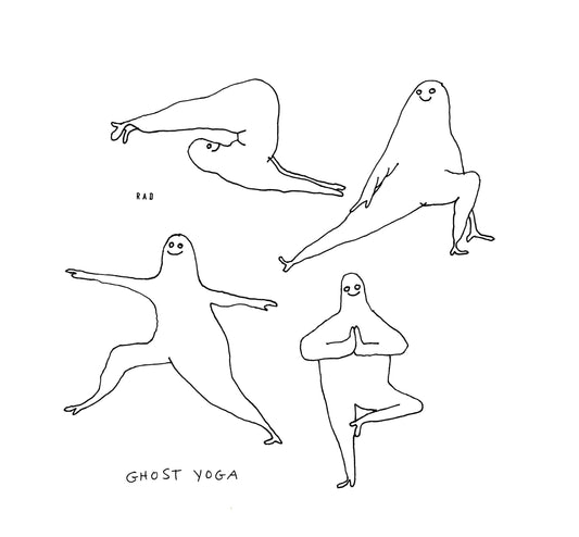 Ghost Yoga print