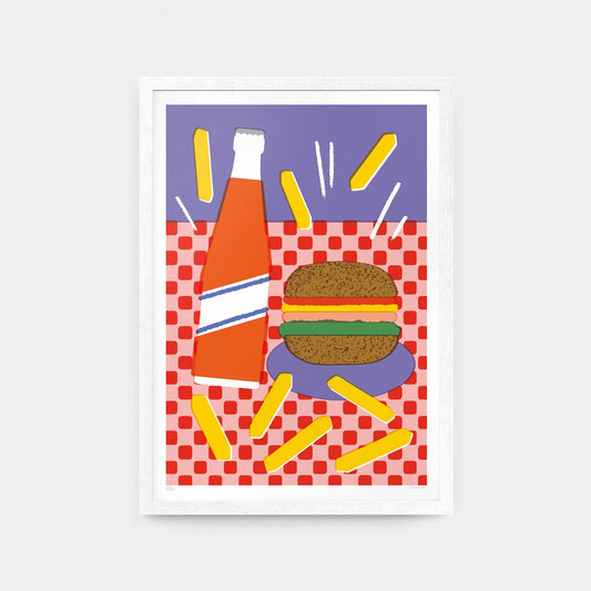Lunch A3 Print