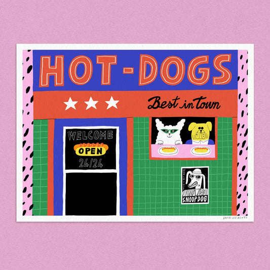 Hot Dogs print