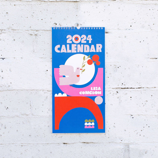 2024 Wall Calendar by Lisa Congdon