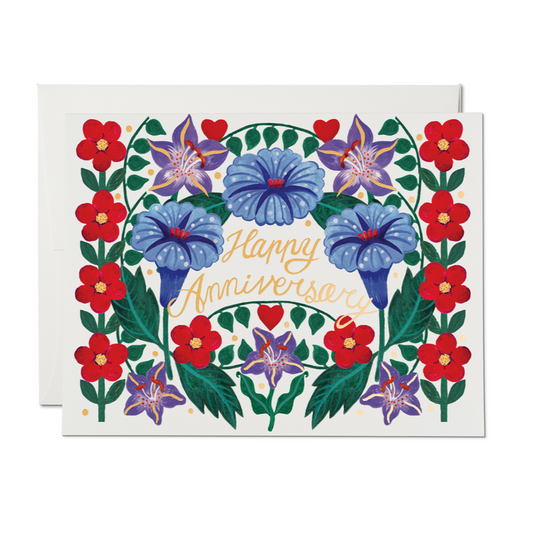 Petunia Anniversary card