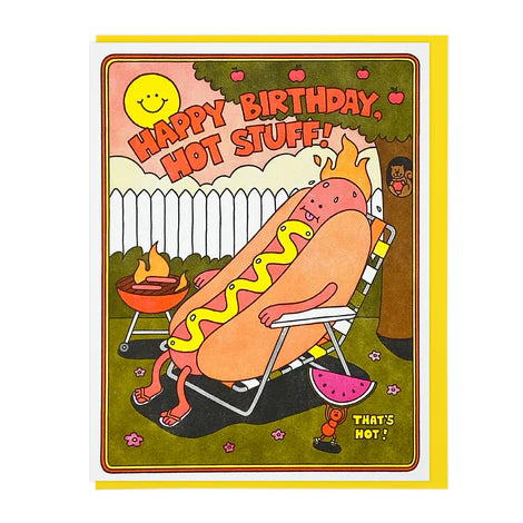 Hot Stuff! Birthday card