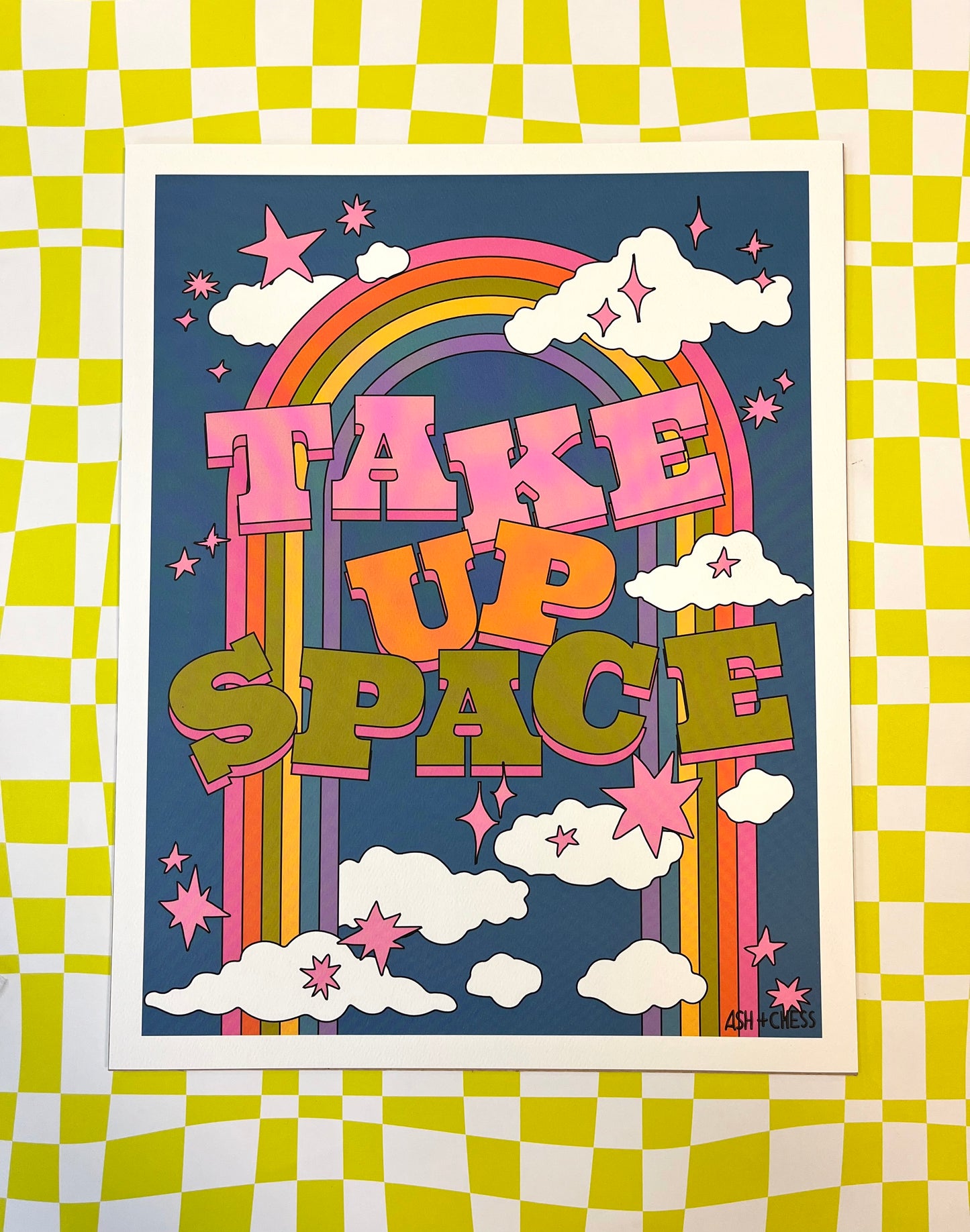 Take Up Space 11x14"